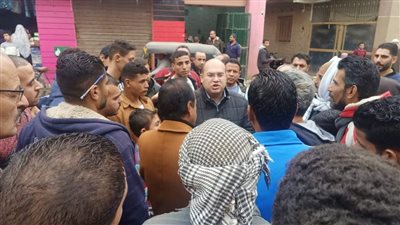 نائب محافظ الجيزة يتفقد إصلاح خط طرد الصرف الصحي  بمنشأة القناطر