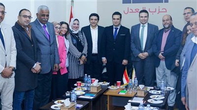 تفاصيل اجتماع حزب العدل مع قيادات صوت الشعب