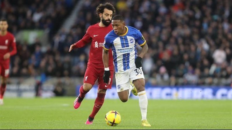 محمد صلاح أمام برايتون،