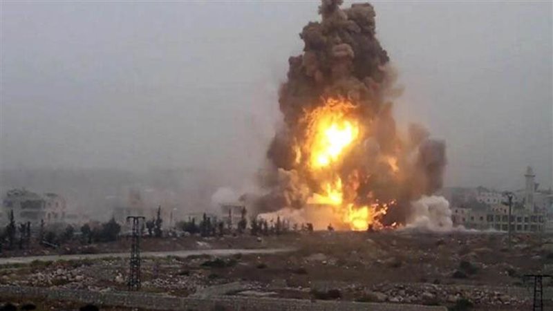 انفجار في مصنع عسكري