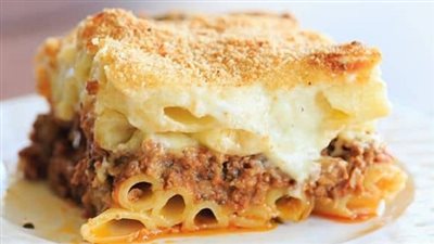 طريقة عمل المكرونة البشاميل، جوسى ومذاقها غنى