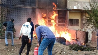 إصابة خمسيني في انفجار أسطوانة غاز بنبروه في الدقهلية 