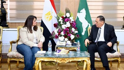 وزيرة الهجرة تصل محافظة الشرقية (صور )