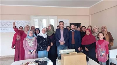 ختام ورش عمل تعليم الخياطة بقرى حياة كريمة في البحيرة (صور)