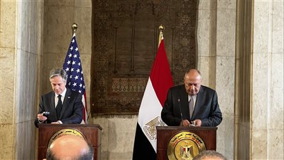 مؤتمر صحفى هام لوزير الخارجية ونظيرة الأمريكى غدًا فى القاهرة، اعرف التفاصيل