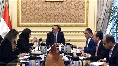 مدبولي يبحث مع وزيرة التعاون الدولي عددا من ملفات عمل الوزارة