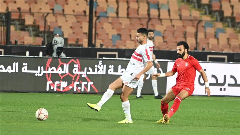 مباراة الزمالك وبيراميدز،