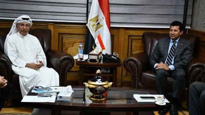 وزير الرياضة يستقبل رئيس الاتحاد الإماراتي للشطرنج لبحث سبل التعاون