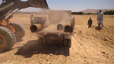 إزالة 24 بئرا مخالفا بالواحات البحرية