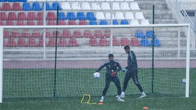 كأس العالم للأندية، أمطار غزيرة تنهي مران الأهلي في المغرب (صور)