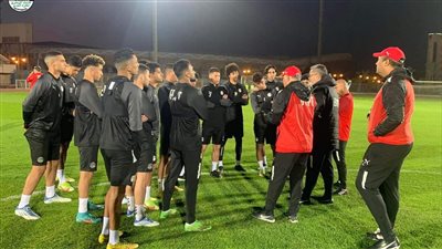أجواء حماسية في مران المنتخب الأولمبي الأول استعدادا للجابون