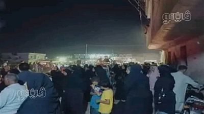 تشييع جنازة صديقين لقيا مصرعهما في حادث تصادم بالشرقية