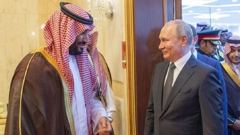 بوتين وبن سلمان،