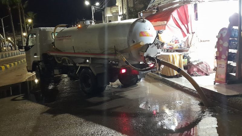 رفع مياه الأمطار