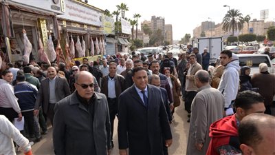 محافظ الدقهلية يدشن مبادرة تخفيض أسعار بيع اللحوم بمنافذ مواطنون ضد الغلاء 