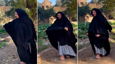 كواليس مسلسل العمدة، هالة صدقي تفاجئ جمهورها بالزي الفلاحي 