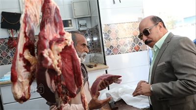 محافظ أسوان يفاجئ محلات الجزارة والمخابز ويتفقد الأسعار (صور)