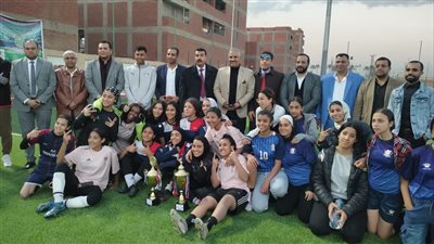 مركز شباب بيجام يحصد دوري كرة القدم النسائية بالقليوبية