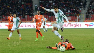 الجزائر يسحق النيجر 5/ 0 في نصف نهائي أمم أفريقيا للمحليين بمشاركة قندوسي ( صور)