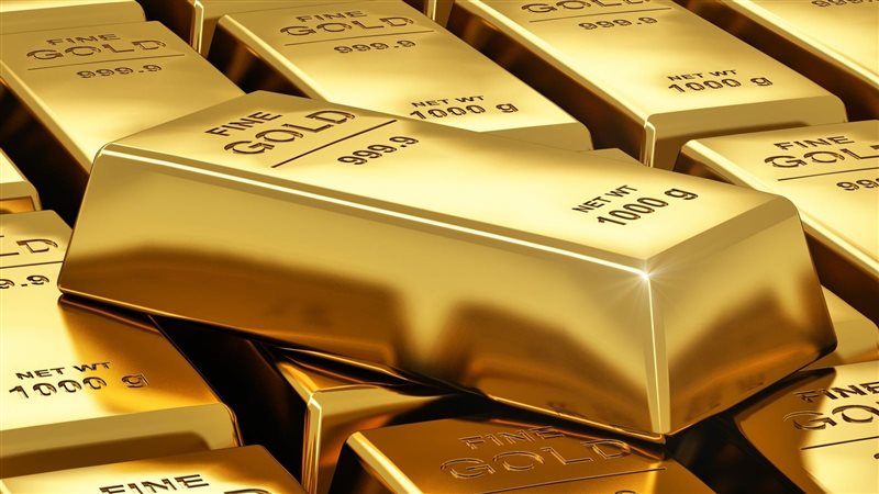 سبائك الذهب فى الأسواق،