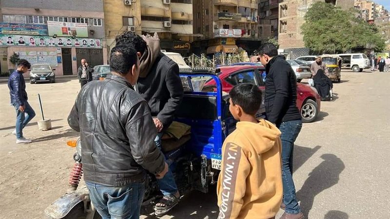 مصادرة ١٠ مركبات