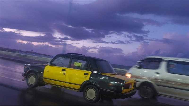 سحب وغيوم علي الإسكندرية،