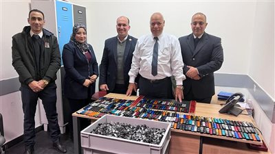 ضبط 1140 تانك فيب بحوزة راكبة وآخر بحوزته مخدرات بمطار القاهرة 