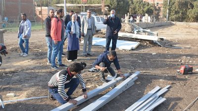 إنشاء سوق حضاري لقرية طحوريا والمريج في القليوبية 