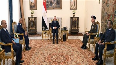 تفاصيل لقاء الرئيس السيسي ووزير دفاع موريتانيا بحضور الفريق أول محمد زكي