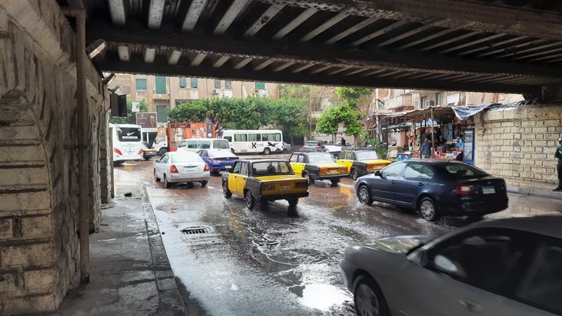 أمطار غزيرة على محافظة