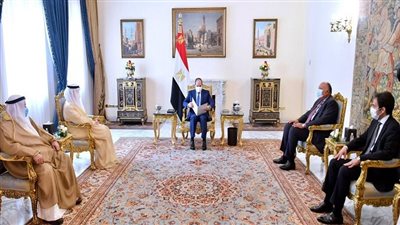  شاهد.. السيسي يستقبل وزير خارجية الكويت ويتسلم رسالة خطية من الأمير