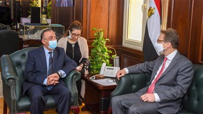 محافظ الإسكندرية يبحث مع سفير ألمانيا سبل تعزيز التعاون
