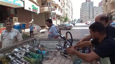 حملة على كافيهات ومقاهي المنصورة لمصادرة الشيش