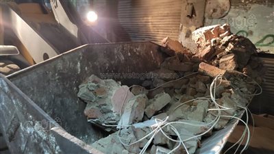 استمرار البحث عن ضحايا تحت أنقاض العقار المنهار بشبرا الخيمة| صور