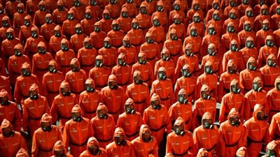  زعيم كوريا الشمالية يحضر عرضا عسكري ضخما في العاصمة بيونج يانج | صور