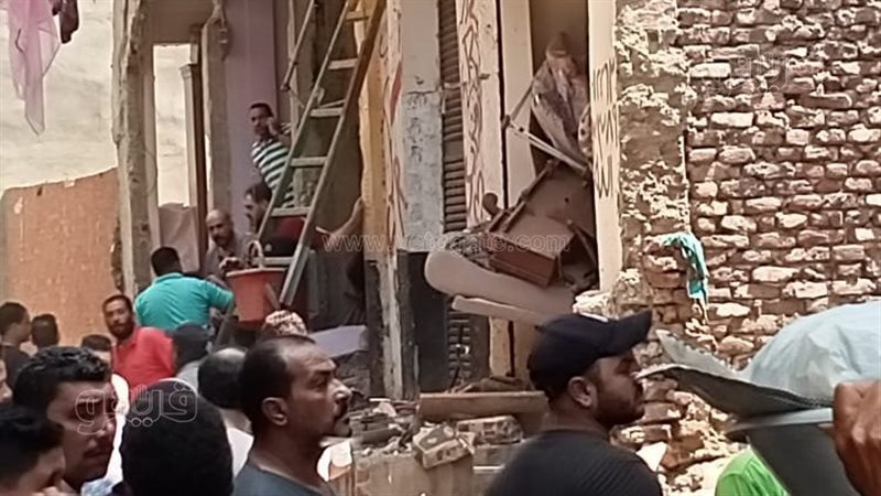 عقار طنطا المنهار