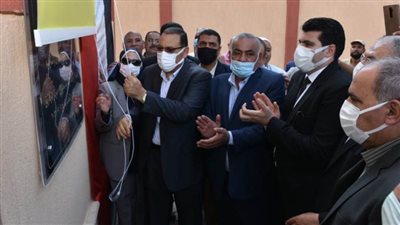 محافظ الشرقية يفتتح مبنى الوحدة البيطرية بتل حوين 