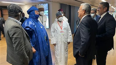 حنفي جبالي يلتقي رؤساء برلمانات دول الساحل