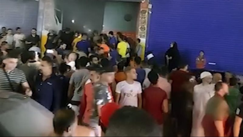 حريق مطعم بفيصل