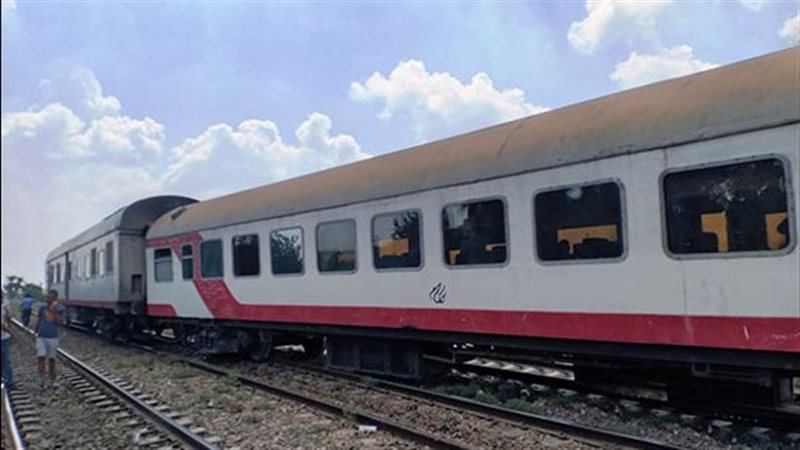 خروج قطار الإسماعيلية