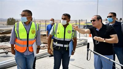 بسام راضي: السيسي يتفقد أعمال ربط محور شينزو آبي بالتجمع الخامس وتطوير طريق الأوتوستراد