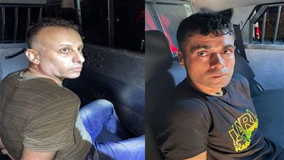 لحظة اعتقال أسيرين من الفارين من سجن جلبوع | صور