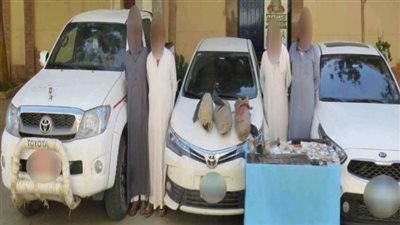 حملة أمنية تستهدف بؤر إجرامية بسوهاج والسويس