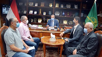 محافظ القليوبية يتابع مشروعات المبادرة الرئاسية 