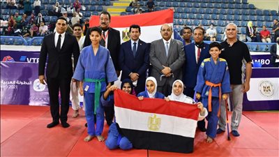 وزير الرياضة يفتتح البطولة العربية للجودو في استاد القاهرة | صور