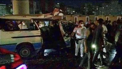 المعاينة الأولية: سير سيارة نقل عكس الاتجاه وراء حادث جسر السويس