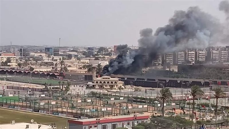 السيطرة علي حريق