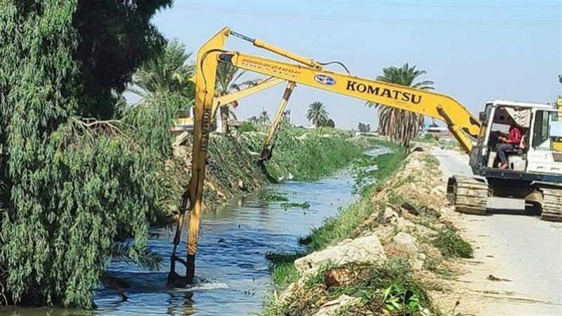 تطهير مجرى مائي
