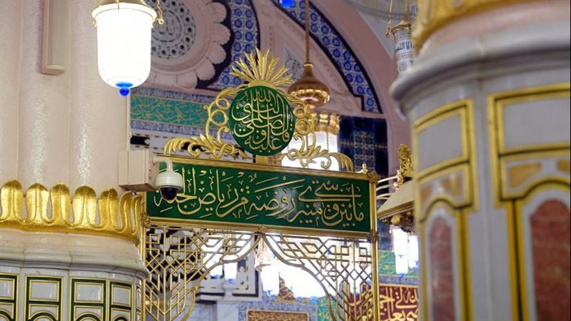 مسجد الرسول فى المدينة