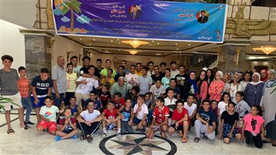 1500 طليع يشاركون في معسكرات الشباب والرياضة الصيفية بالغردقة